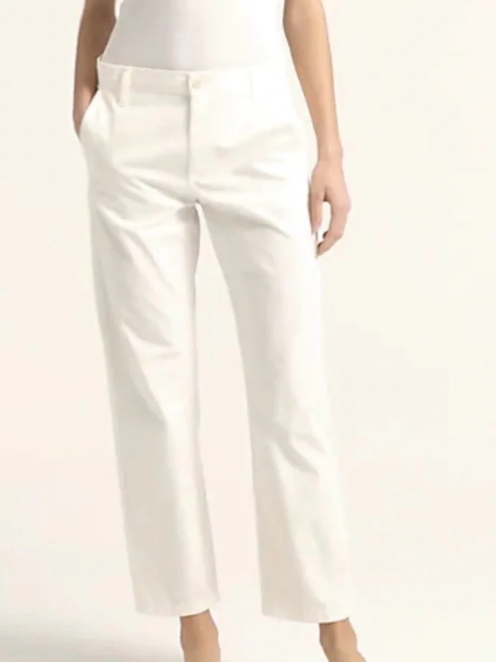 J crew slouchy boyfriend chino pants natural 26 NEW
